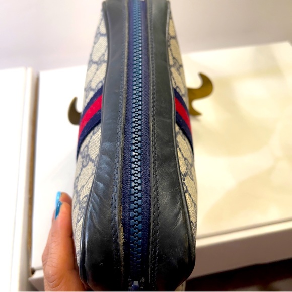 Vintage GUCCI Ophidia Sherry Line Cosmetic Pouch - Picture 2 of 7